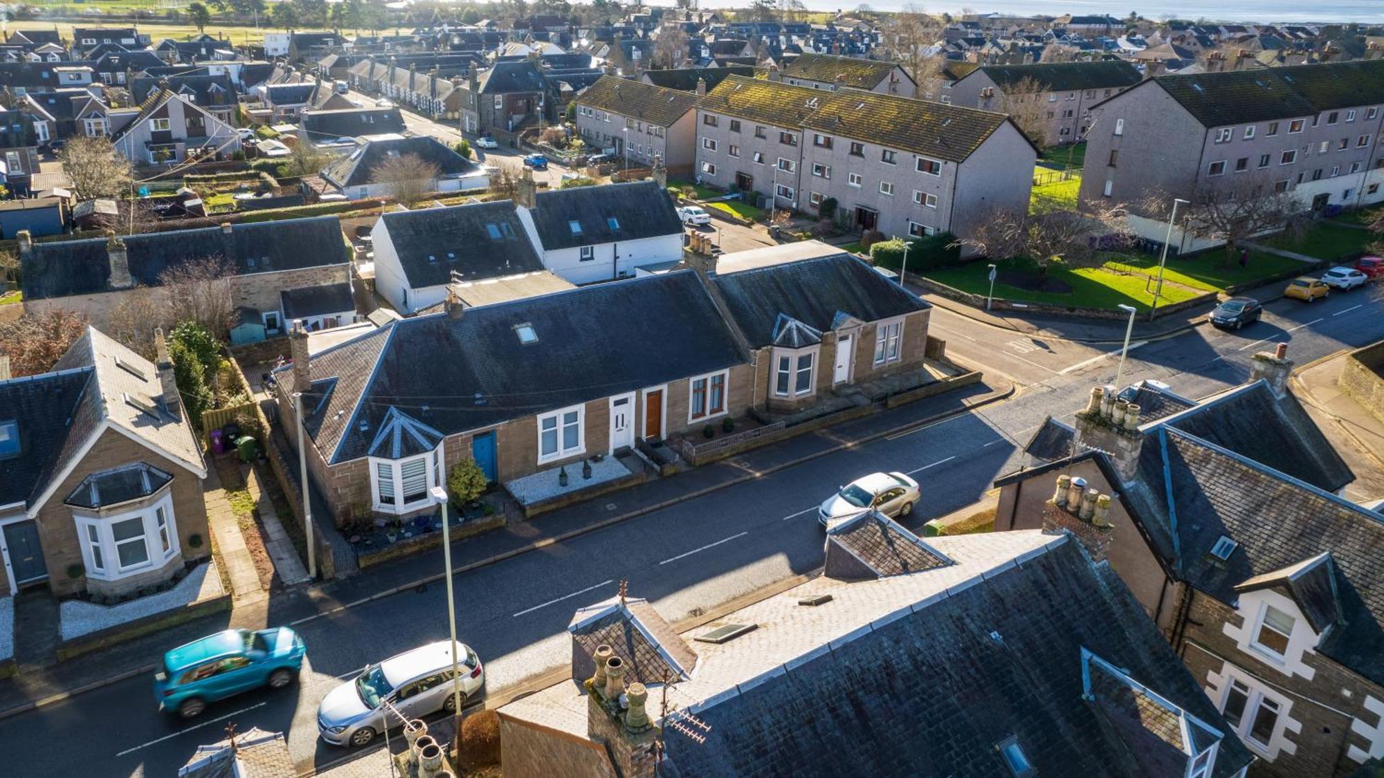 The Beach And Golfers Cottage Monifieth Exterior photo